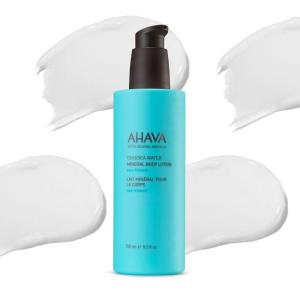 imageAHAVA Dead Sea Water Mineral Body Lotion  All Day Hydration Helps Fight Dehydration Refines Skins Texture Enriched with Exclusive Osmoter Aloe Vera ampamp Witch Hazel 85 flozSeaKissed