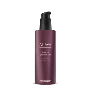 imageAHAVA Dead Sea Water Mineral Body Lotion Vivid Burgundy  Provides All Day Hydration Fights Dehydration Refines Skins Texture Enriched with Exclusive Osmoter Aloe Vera ampamp Witch Hazel 85 FlOz