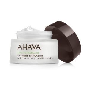 imageAHAVA Extreme Day Cream  Silky Soft Reduces Wrinkles Firms ampamp Strengthens Skin Enriched with Patented Extreme Complex Exclusive Dead Sea Osmoter Peptides Hyaluronic Acid ampamp Resveratrol 17 FlOz