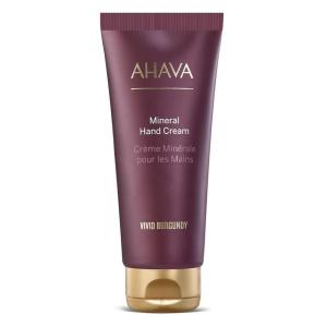 imageAHAVA Mineral Hand Cream Vivid Burgundy  Luxurious cream for thirsty hands for deep relief ampamp nourishment maintains smooth ampamp supple hands with exclusive Dead Sea Mineral blend Osmoter 34 FlOz