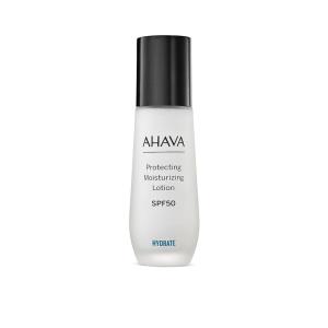 imageAHAVA Protecting Moisturizing Lotion SPF 50  Discover your daily skindefense solution with this BroadSpectrum protecting moisturizing ampamp hydrating lotion Boosts freshness ampamp glow 17 FlOz